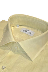Alessandro Gherardi Amalfi Lemon Linen Shirt